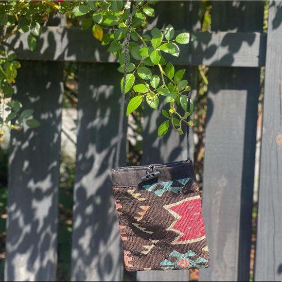 Vintage Kilim Crossbody Purse - Picture 2 of 4